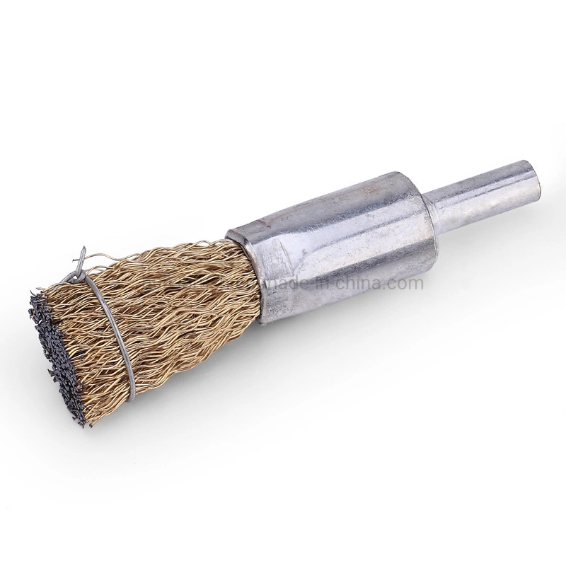 Metal Polishing Cleaning Shank Rust Brass Copper Wire End Brush