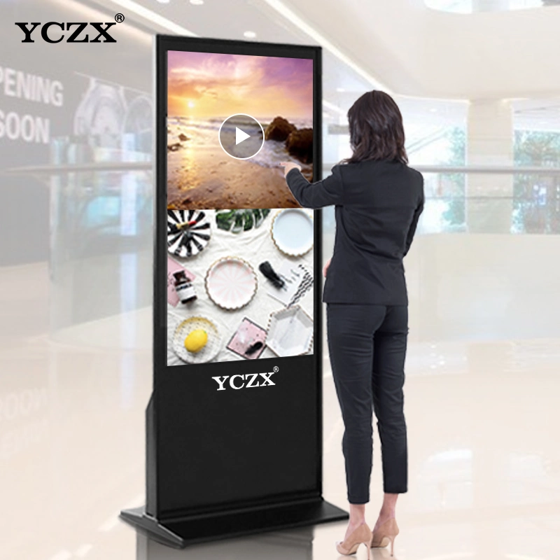 High Performance 50 Inch Smart IR Touch Screen Advertising Media Player