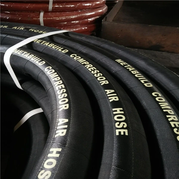 Fabric Cover Flexible Industrial EPDM Compressor Rubber Air Hose 20bar