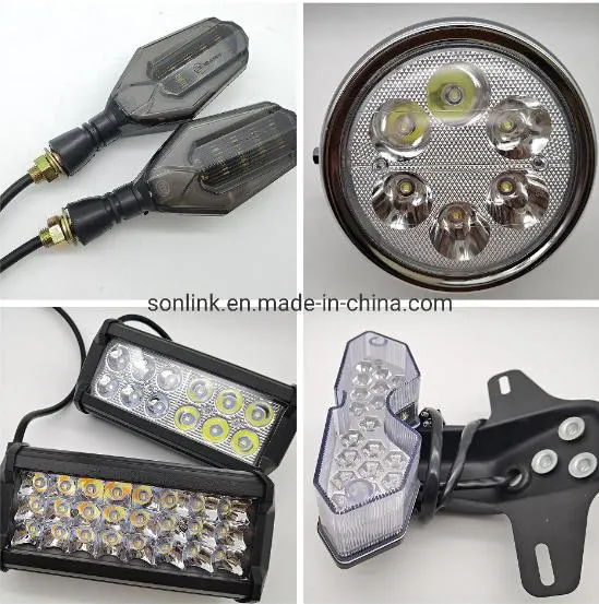 Hot Sale South America Market Honda Cbt125 Cbt150 Cbt200 Moto Cycle LED Head Lamp Moto Bike Parts