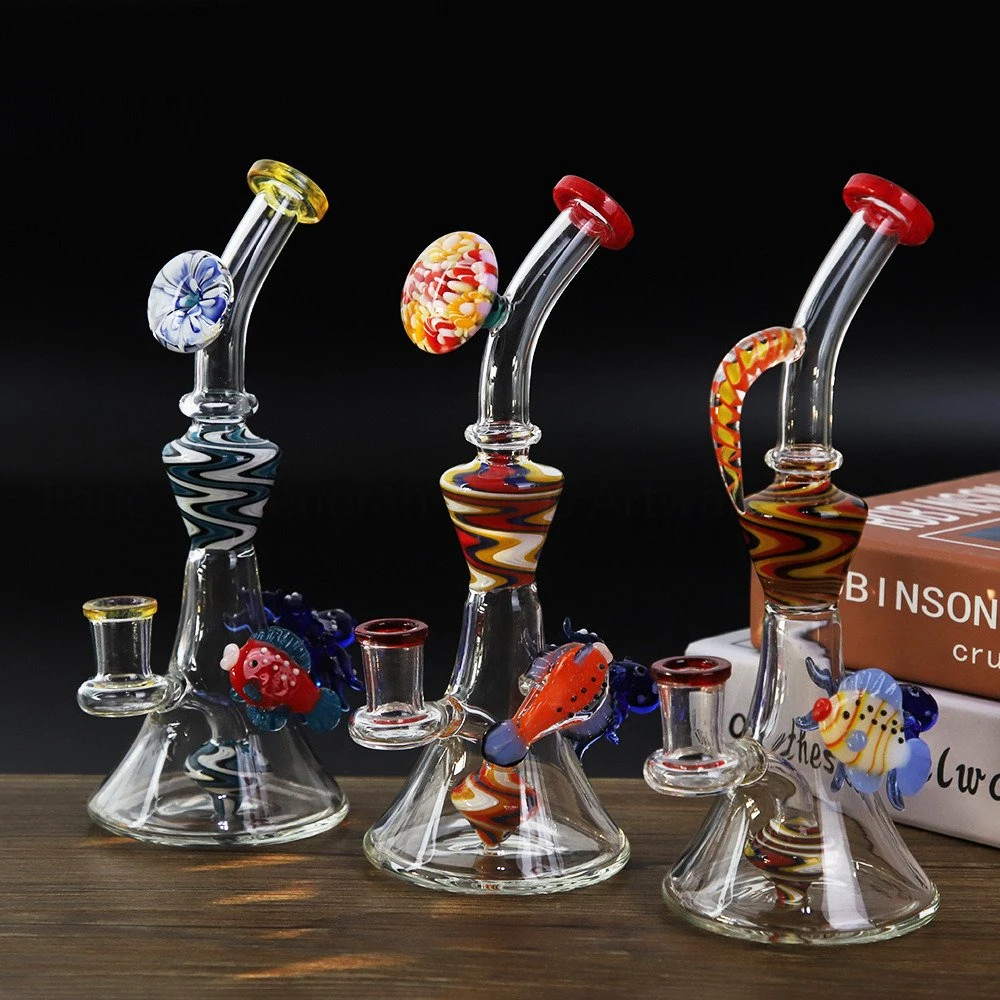 Kundenspezifischer Hochtemperatur-Borosilikatrauchrohr Glas Hookah