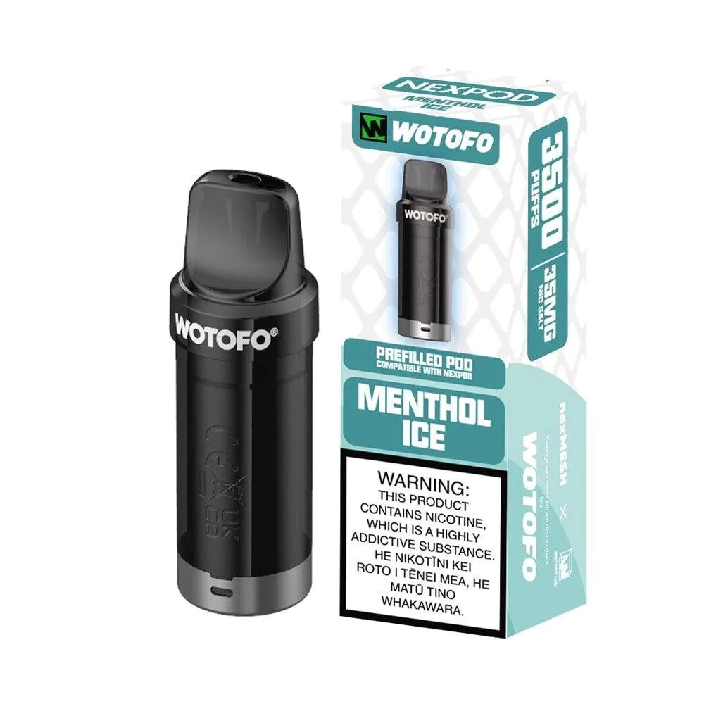 Original Wotofo Nexpod 3500 Puffs Pod Einweg E Cig ODM Vape Atomizer Typ-C wiederaufladbarer Vape