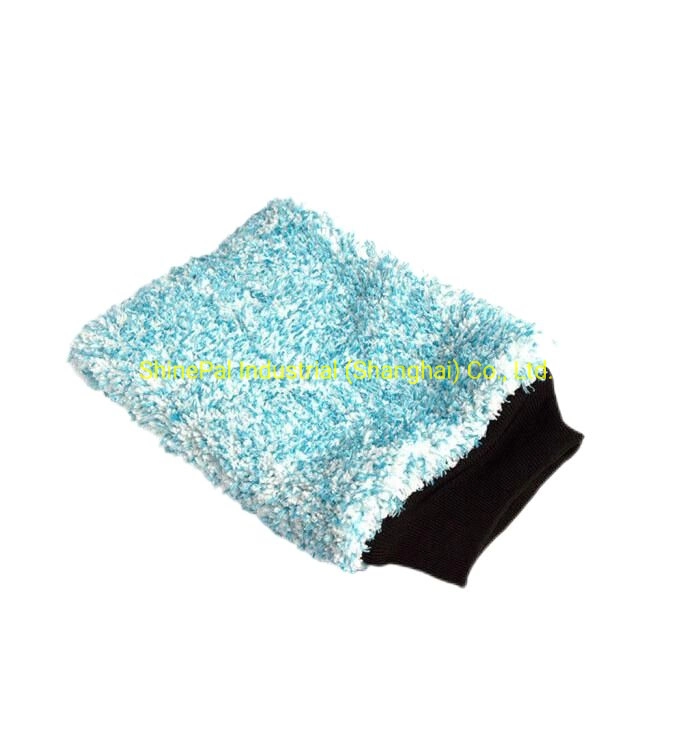 Dual-Side Waterproof Car Washing Mitts Microfiber Chenille Cleaning Household Cleaning Tools