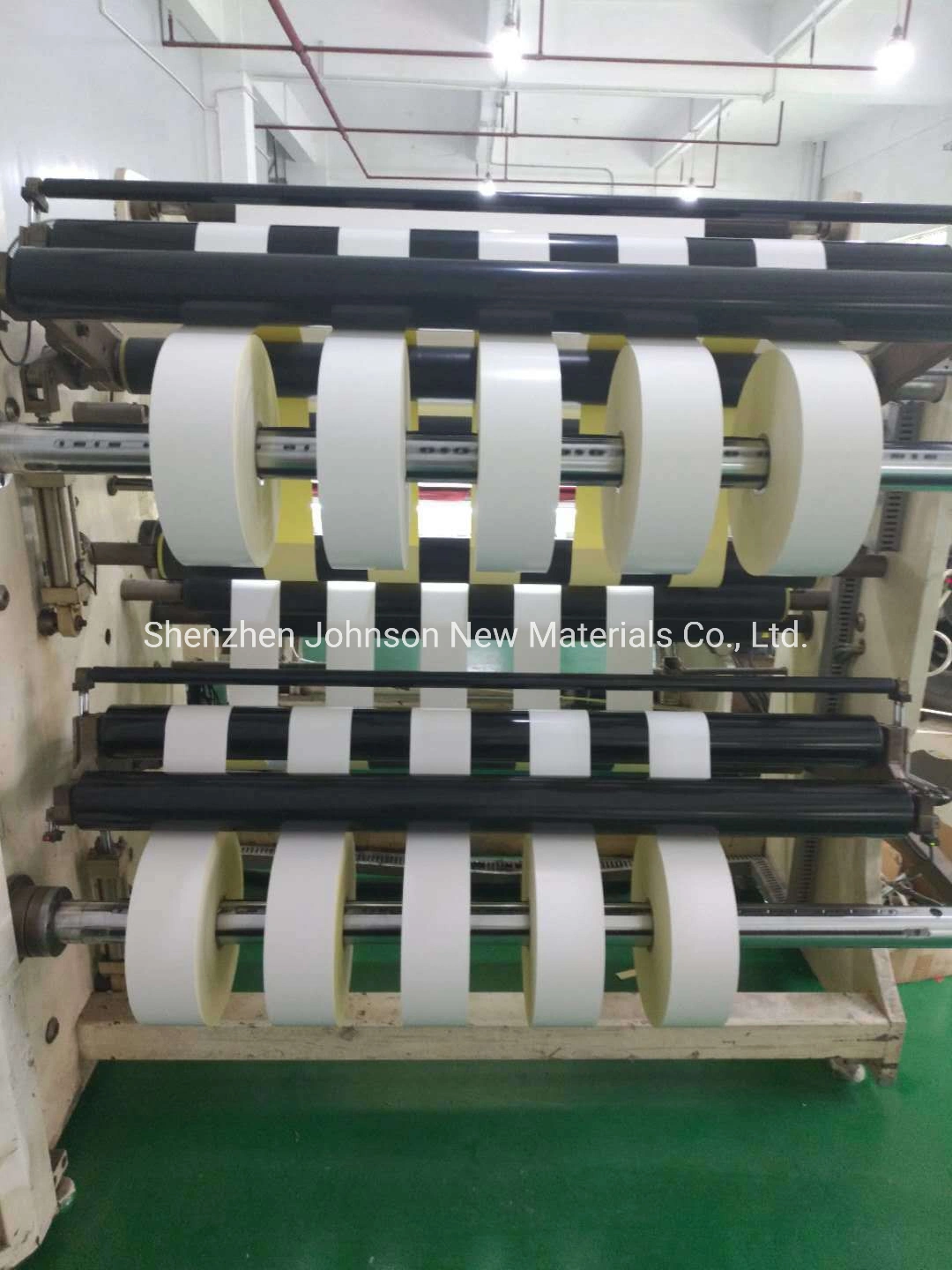 Johnson Self Adhesive Coated Semi Gloss Paper Jumbo Roll Label Material for Barcode Label Sticker