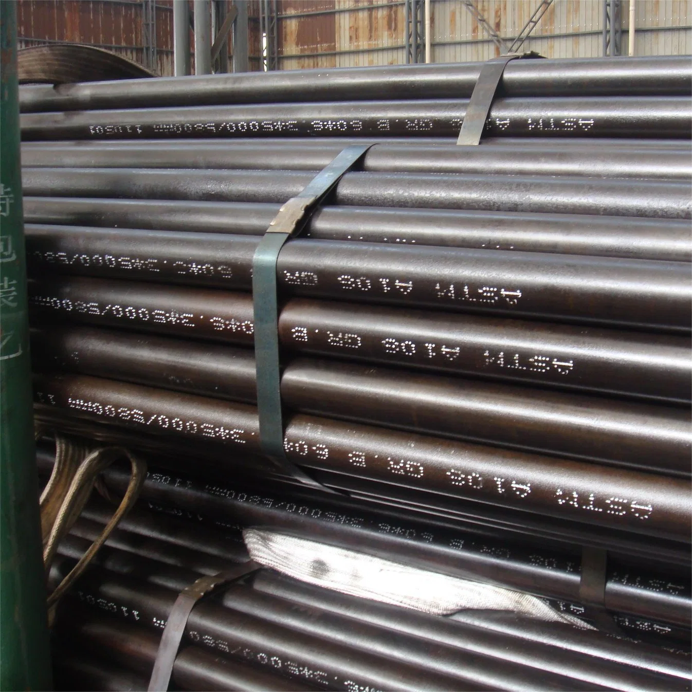Pipe Manufacture Suppliers Seamless Pipe Steel Tube API 5L ASTM A106 A53 Gr. B Carbon Steel Pipe Production Line Oil and Gas Pipes