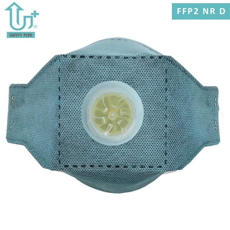 Wholesale/Supplier N95 Mask Black Disposable Folding Fish Type Face Mask at FFP2 Nr D Filter Rating for Construction Industry