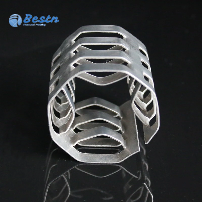 SS316 Metal Random Packing Acero inoxidable Metal anillo VSP para Torre química