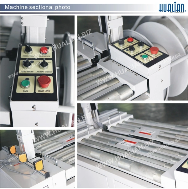 Kzw-8060/D Hualian Automatic Strapping Machinesmatched with The Production Line