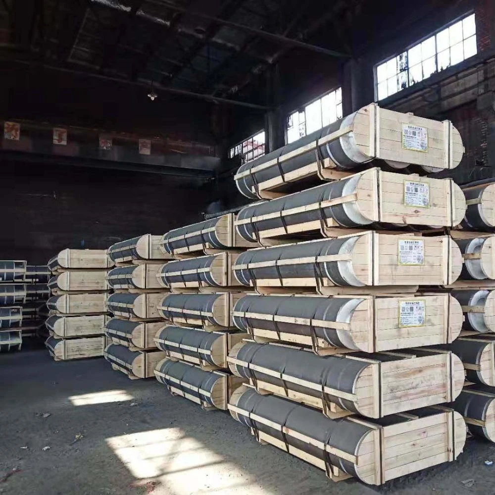 UHP/HP/RP Hot Sales Carbon Electrode Dia 400mm Length 2100mm for Cast Iron