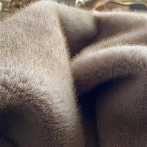 Warp Knit Faux Mink Fur