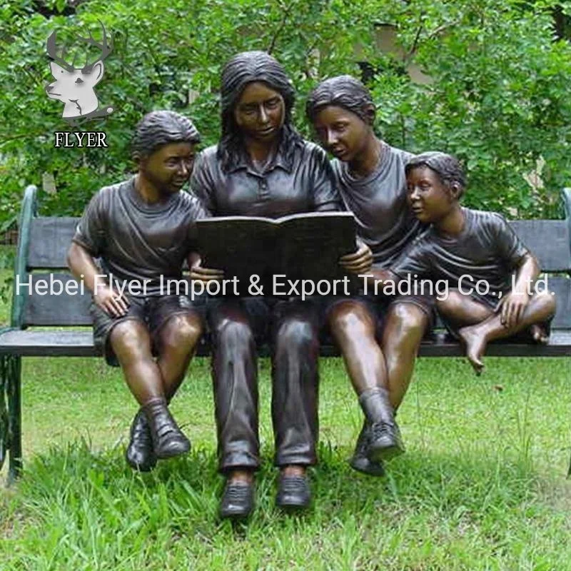 Benutzerdefinierte Metall Figur Statue Lebensgröße Casting Bronze Sitzenden Mann Auf der Bank Skulptur