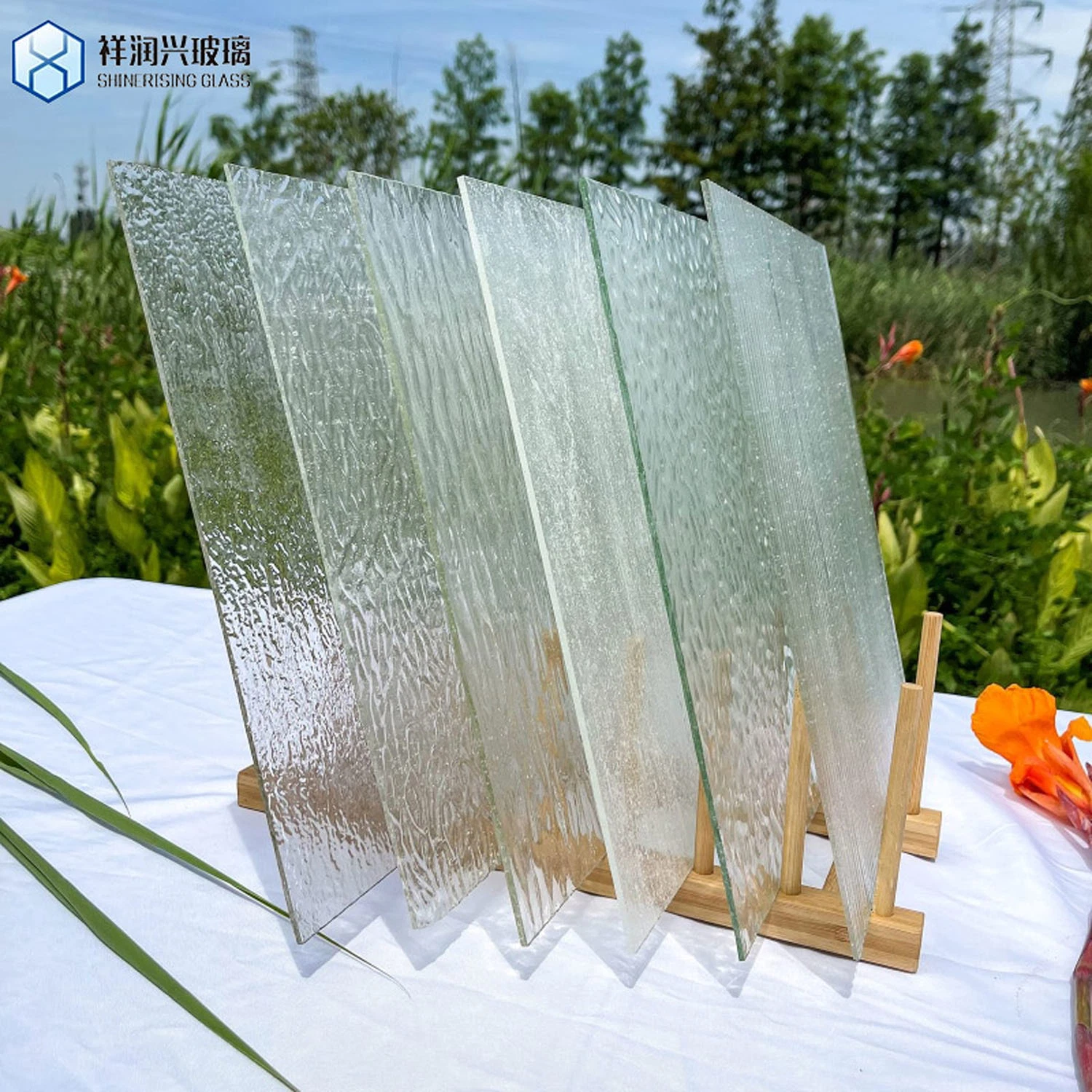 Promotion Flat Float Clear Pattern Laminated Glass Panels for Decoration