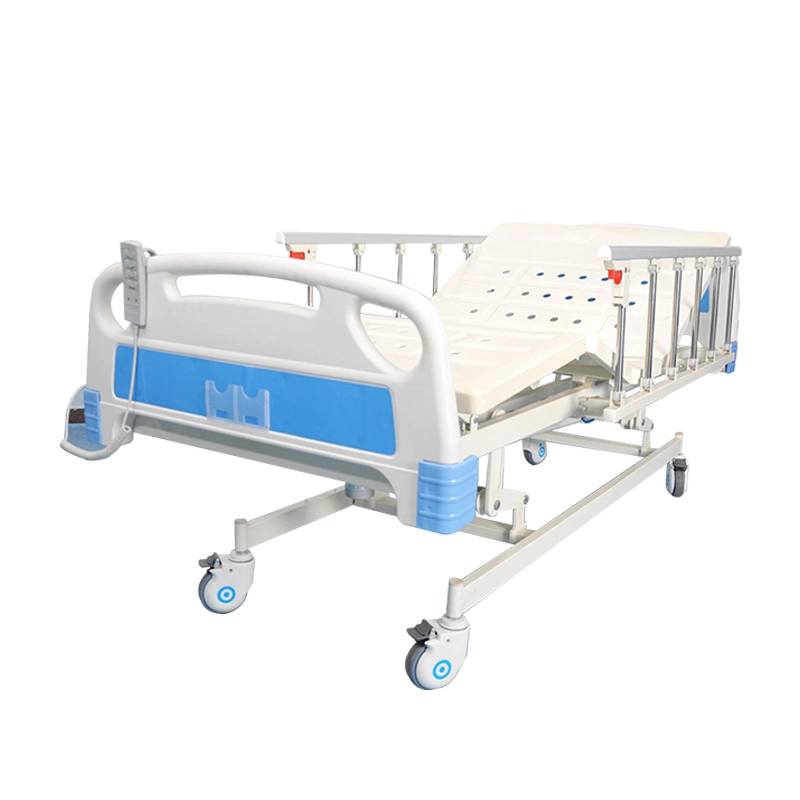 Mobilier de l'hôpital VIP de manivelle de lève-3 confortable lit d'hôpital triple fonction de pliage