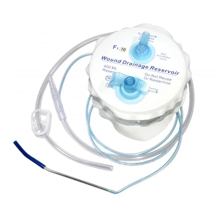 Disposable Negative Pressure Closed Wound Drainage Reservoir System Hollow Type 500ml