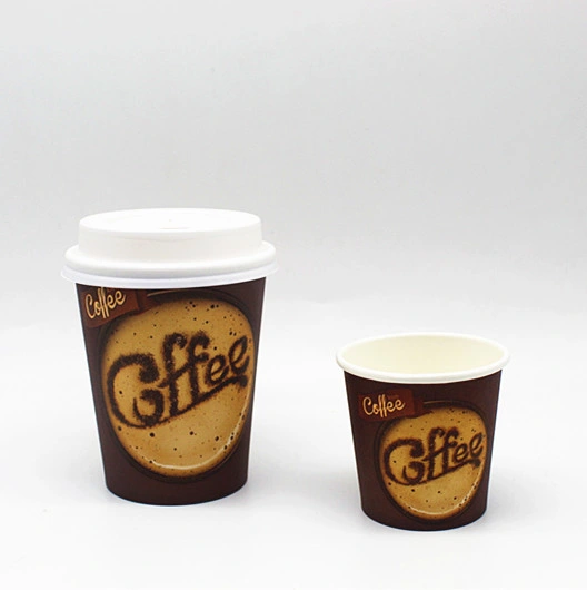 Single Wall Hot Paper Cup Eco Food Packaging