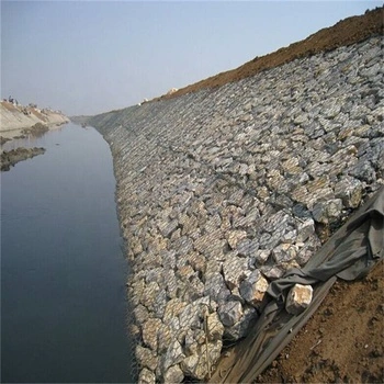 Werkseitig direkt robuste Gabion Drahtgitternetz Korb PVC-beschichtet Gabion Box Gabion Haltewand