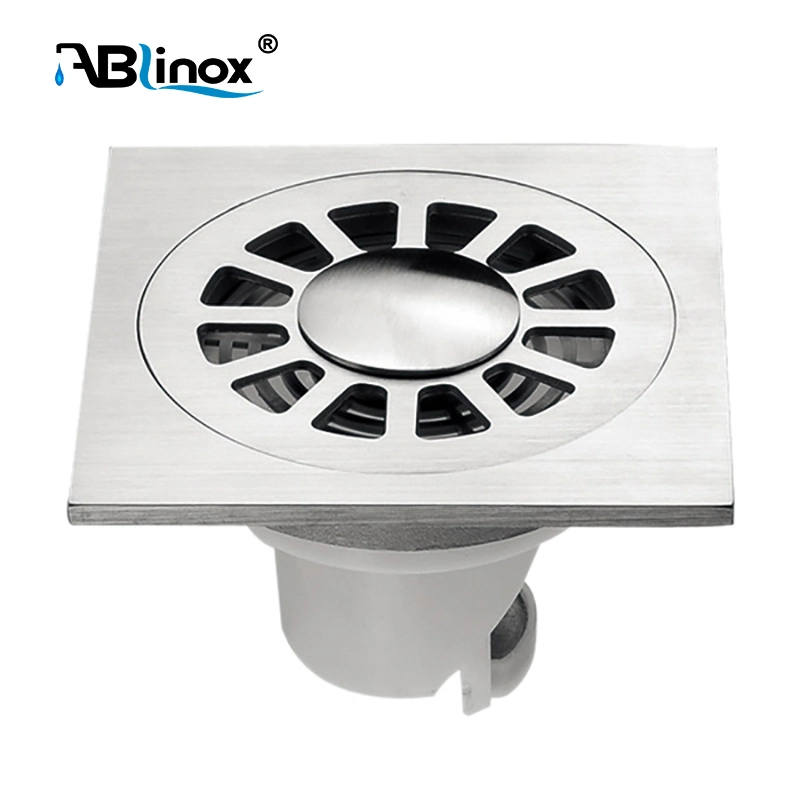 Hardware Part Stainless Steel Fashion Embedded Bathroom Floor Drain