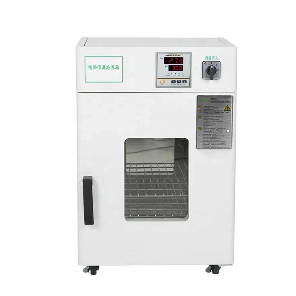 Equipo médico calefacción incubadora con pantalla LCD para laboratorio