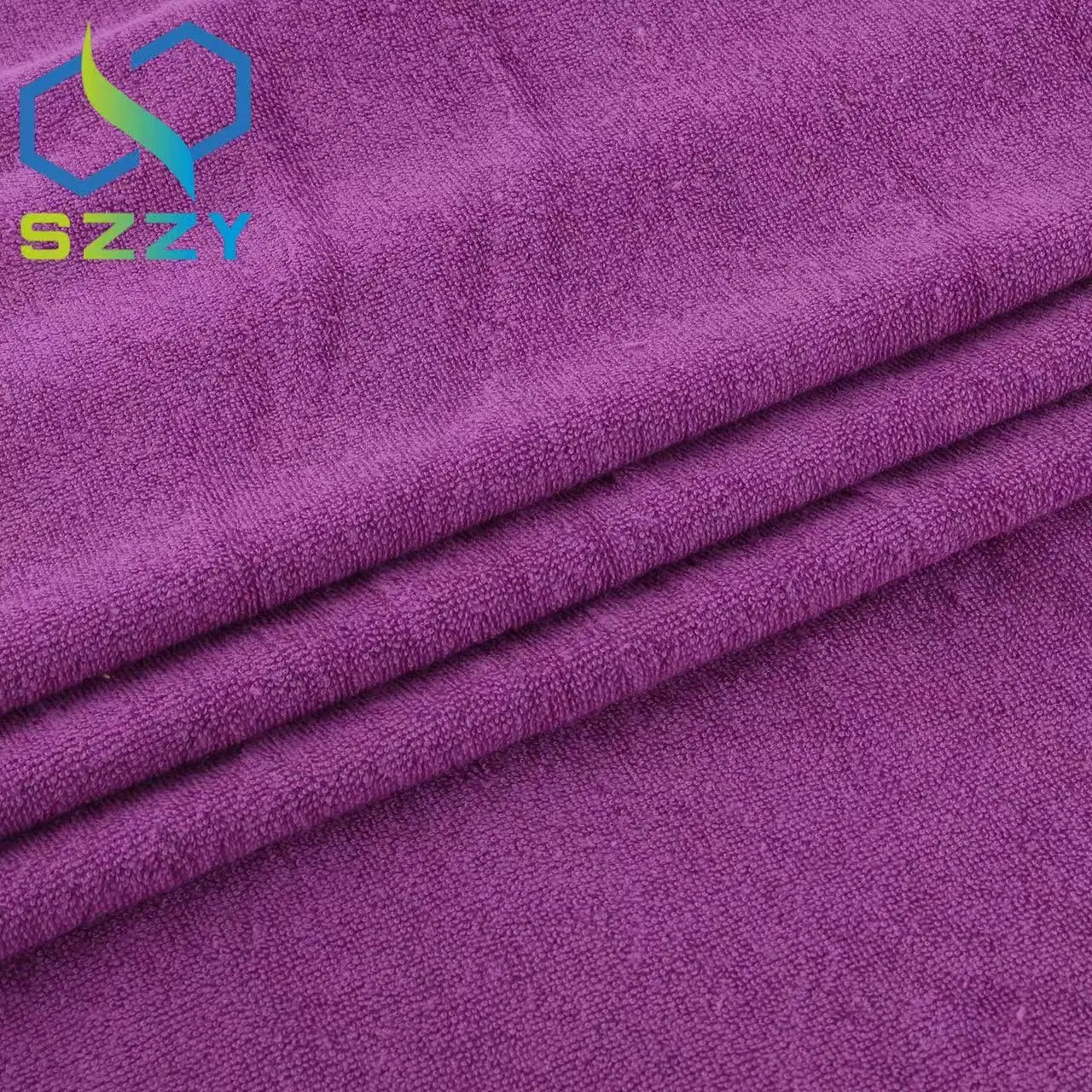 Chiffon microfibre éponge pour Serviette de bain, serviettes de bain et pantoufles.