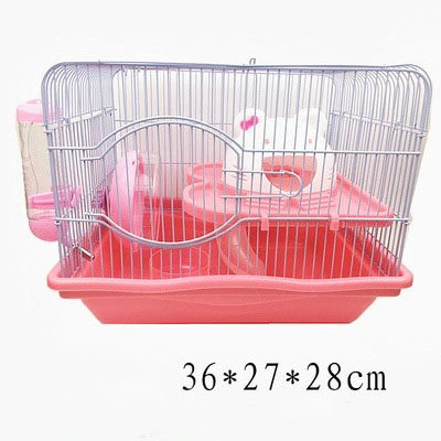 Comercio al por mayor de productos de alta calidad mascota Hamster de acrílico transparente de la casa de la jaula para mascotas jaula Hamster plegable Pet Carrier