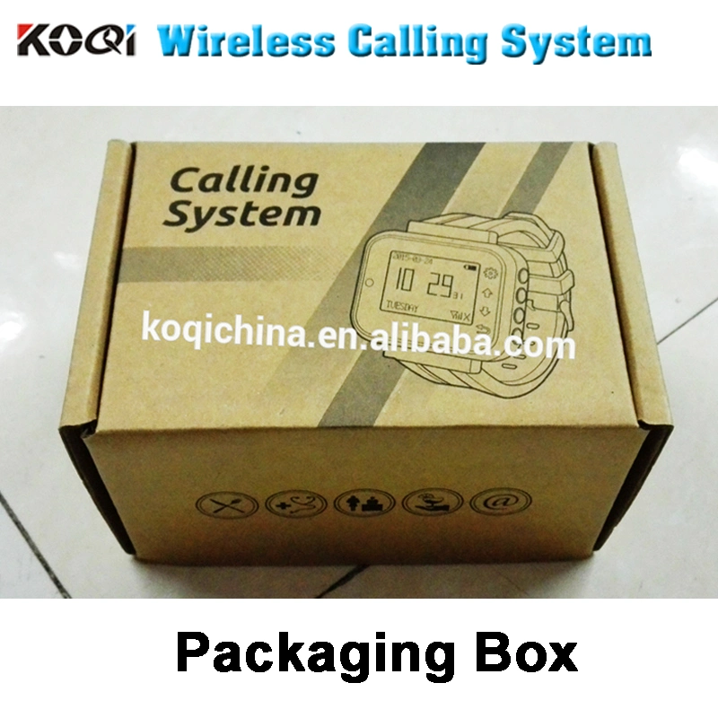 Wireless Service Calling System Small Wireless Buzzer Popular in Restaurant