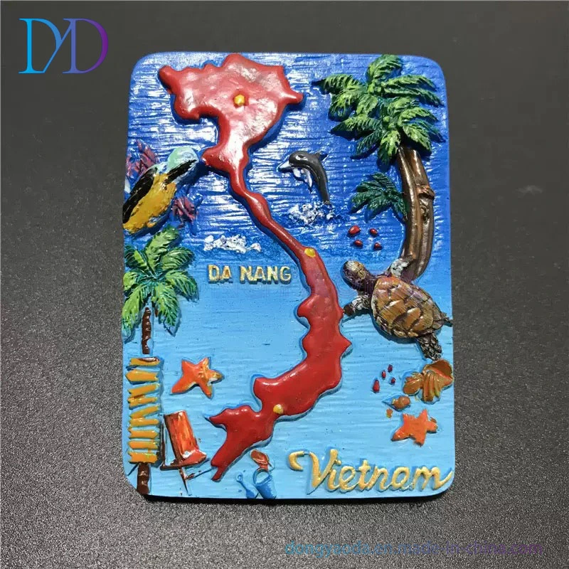 Resin Ornaments Crafts / Resin Refrigerator Stickers / Travel City Souvenirs