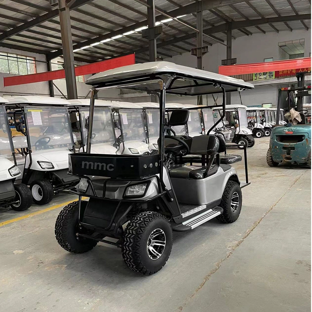 Brand New 4 Wheel 4 Seat off-Road Electric Golf Cart for Rough Terrain Hunting