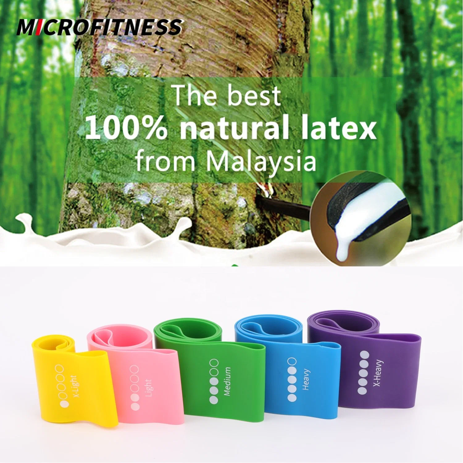 Fashion Eco-Friendly Leg Stretch Loop Resistance Mini Band