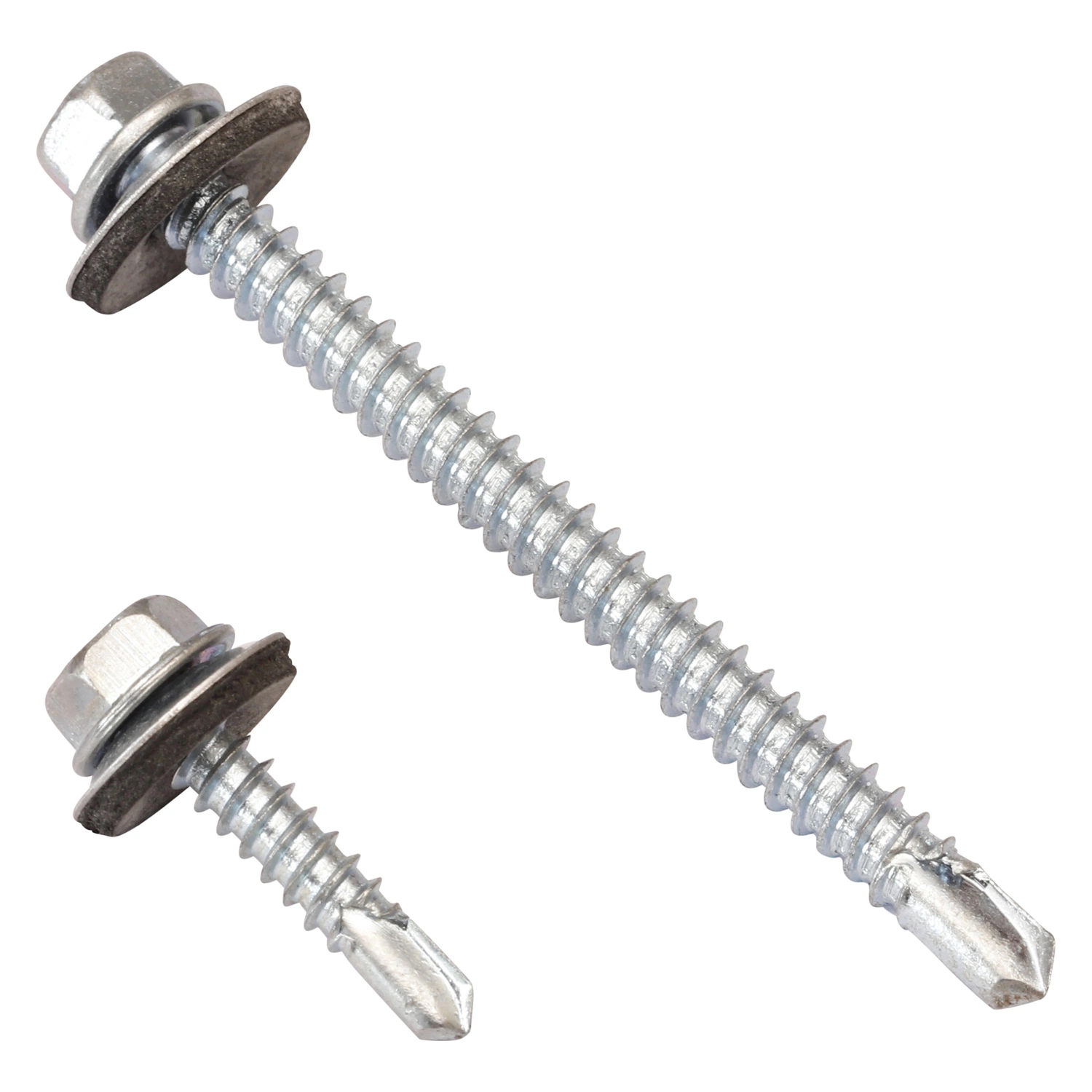 Made in China Great Quality White Zinc Plated Self-Drilling Screws Pan Head/Self-Drilling Screws Modified Truss Head 4.2"/Hex Head/Csk Head/Flat Head