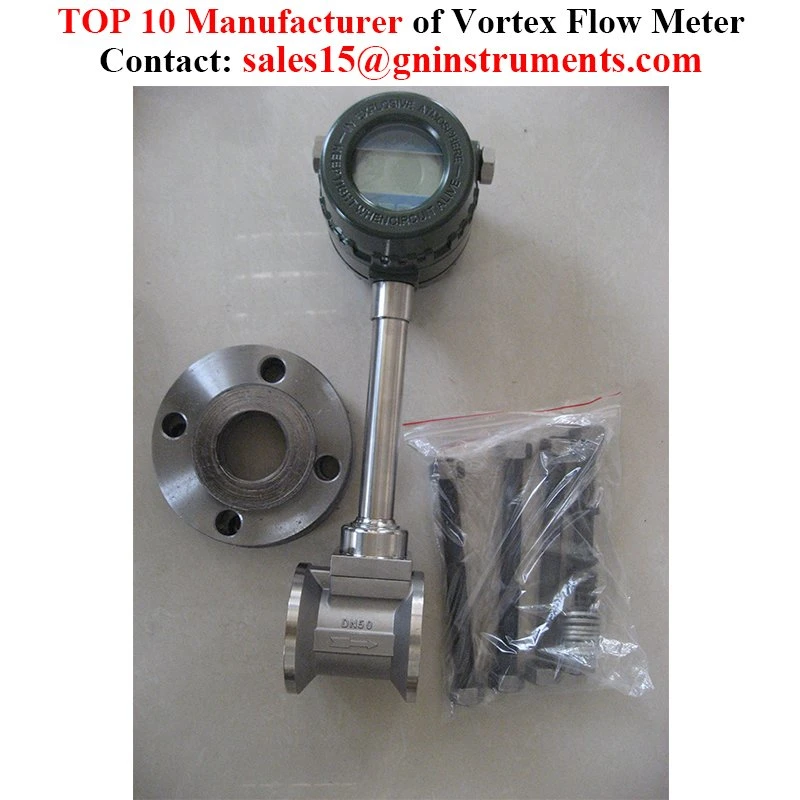 Industrial Liquid Steam Gas Vortex Flow Meter