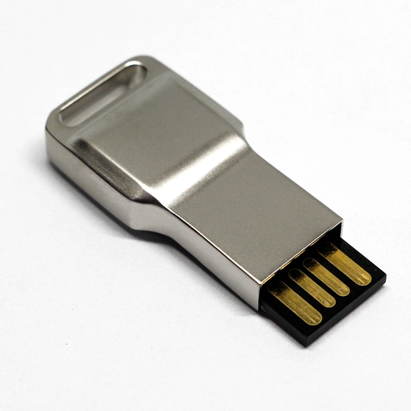 محرك أقراص USB محمول من نوع USB 2.0 محمول من نوع Silvery Metal محرك أقراص USB محرك أقراص USB محرك أقراص محمول USB محرك أقراص USB محمول مع شعارك