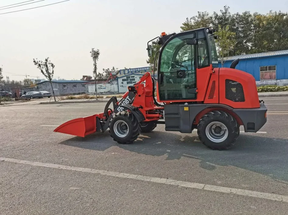 Everun New Design Er408T 0.8ton CE Approved small Machinery front end articulated Mini Wheel Loader