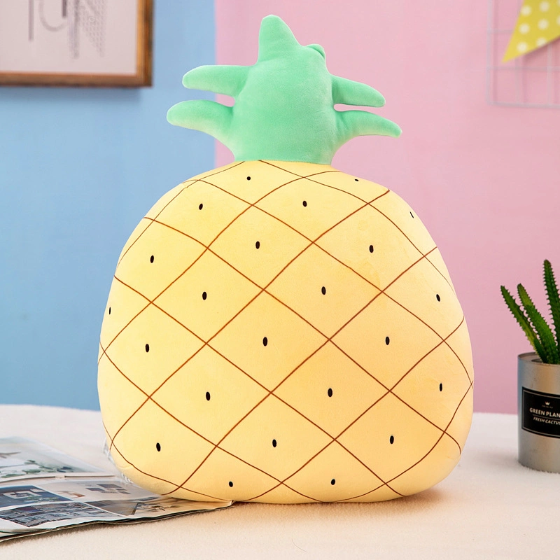 Les fruits de la famille géant jouet en peluche OEM ICTI gros coussin de bonne qualité