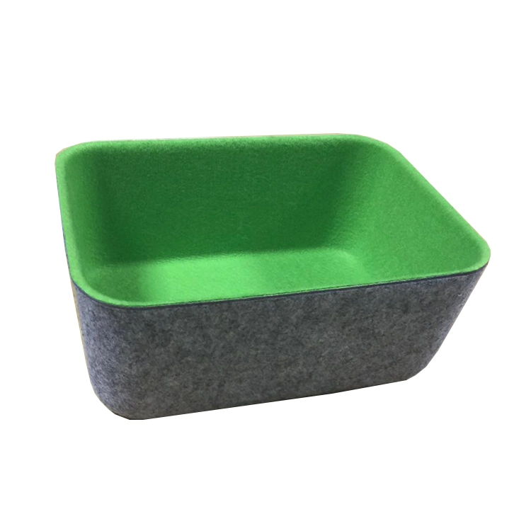 New Arrival Non Woven Small Size Polyester Basket for Home Office