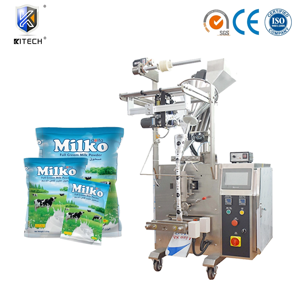 Automatic Small Vertical Milk Powder Form Fill Seal Wrapping Flow Packaging Packing Filling Sealing Machine for Factory Price