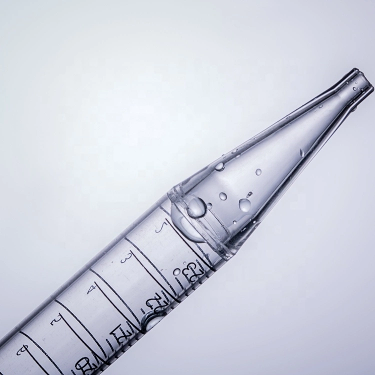 Medical Use High Transparency Serological Pipette 25ml with Reverse Graduation for Better Observation