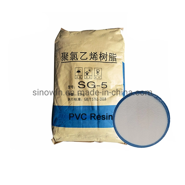 Wholesale Sg5 K67 Suspension Grade PVC Resin Polyvinyl Chloride Resin for Pipes Ceiling Panels