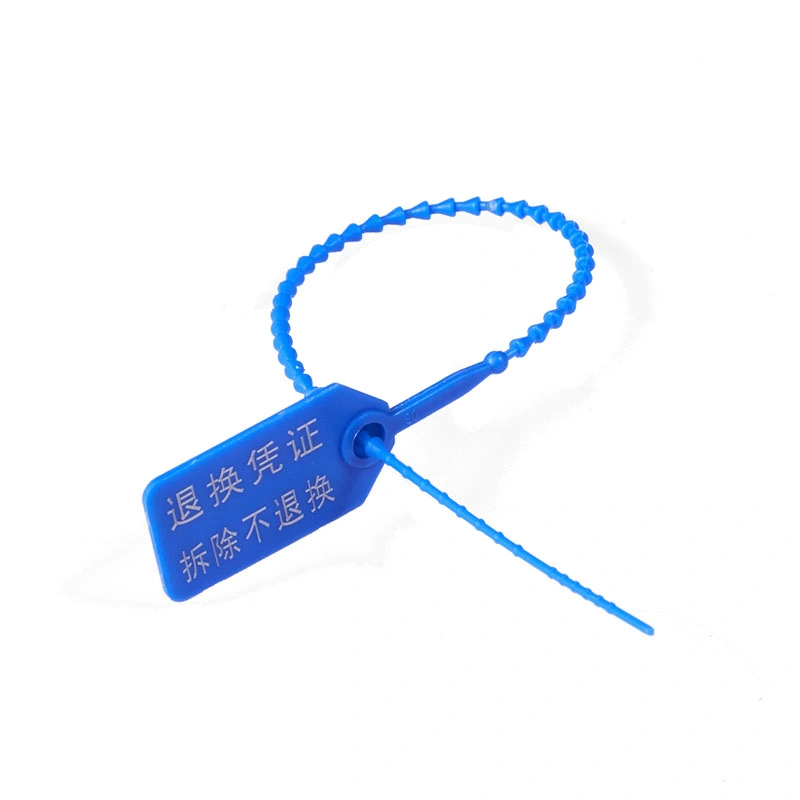 New Style Disposable Indicative Plastic Secure Lock Seal Zip Tie for Shoes and Clothes