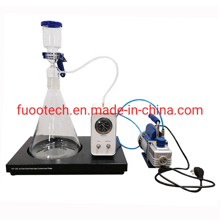 Fuootech Oil Quality Test ASTM D2276 Aviation Fuel Particulate Contaminant Analyzer by Line Sampling Solid Particle Contamination Tester