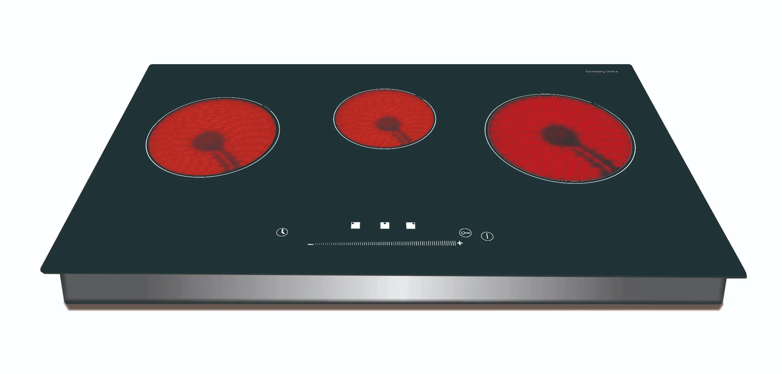 with Painting Clorful Kanger Plate Three Burners Induction Cooker Induction Stove 5.4kw