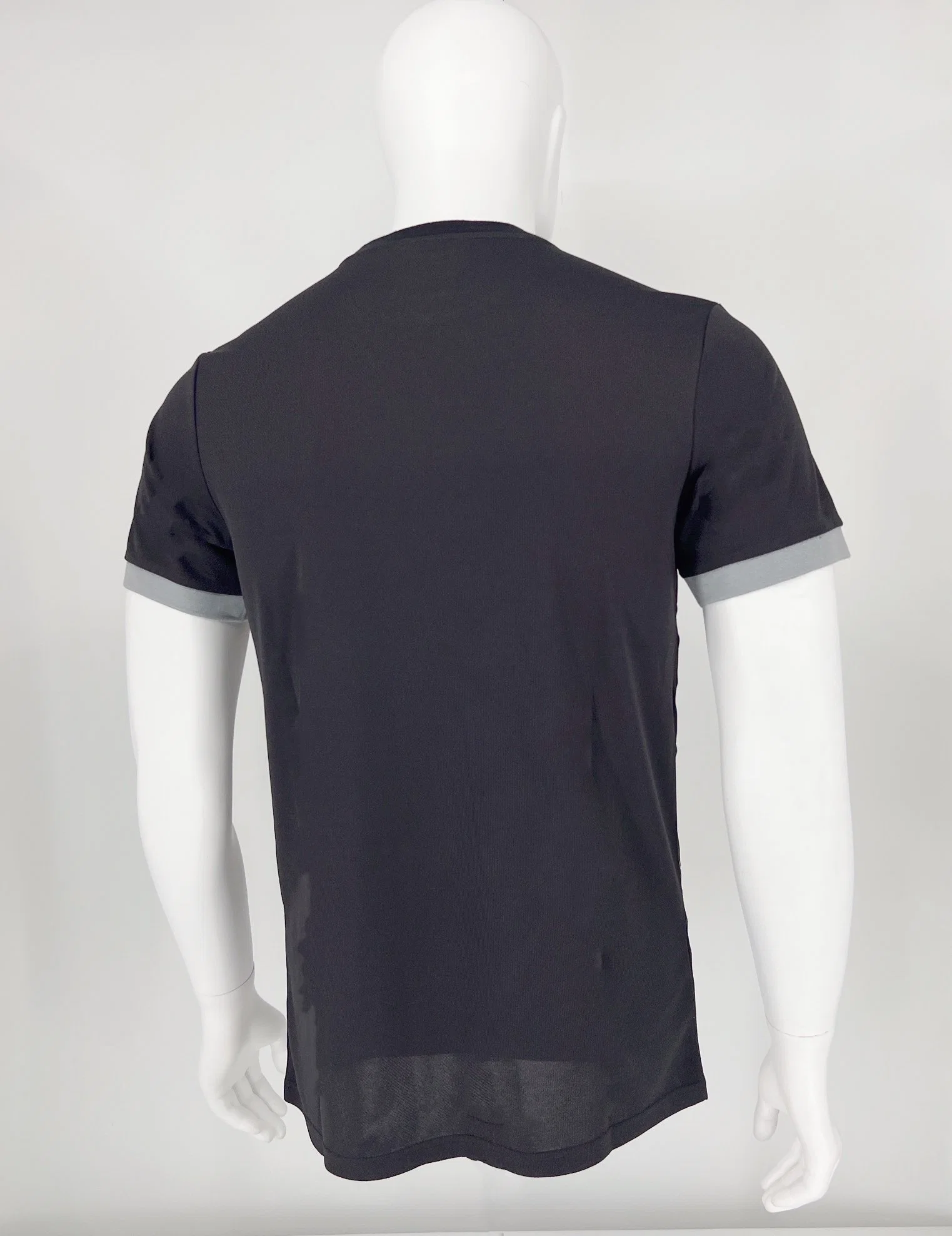 Sommer Black Fashion Herren Sport Kurzarm