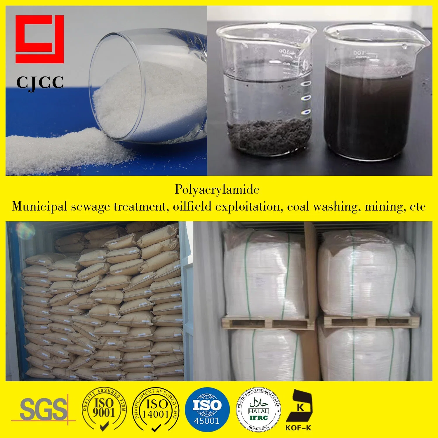 Flocculant Anionic Polyacrylamide for Sand Washing Chemicals