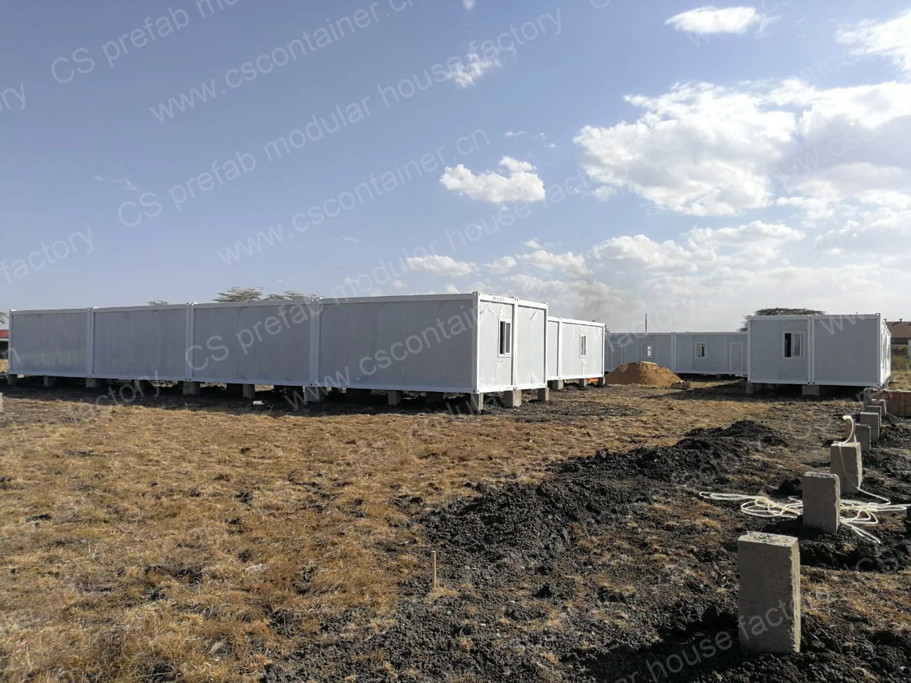 Assembly Steel Prefab House Prefabricated House Modular Building Container House