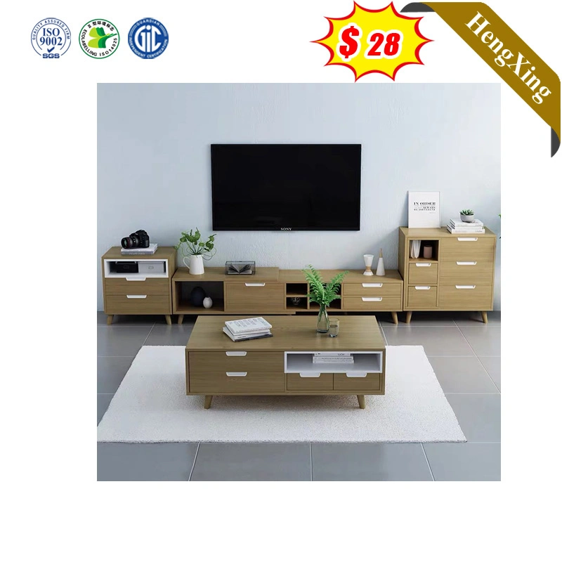 La moderna mesa de café simple hogar Muebles de Salón en madera laminada MDF Melamina de la Junta de Armario de pared Soporte de TV