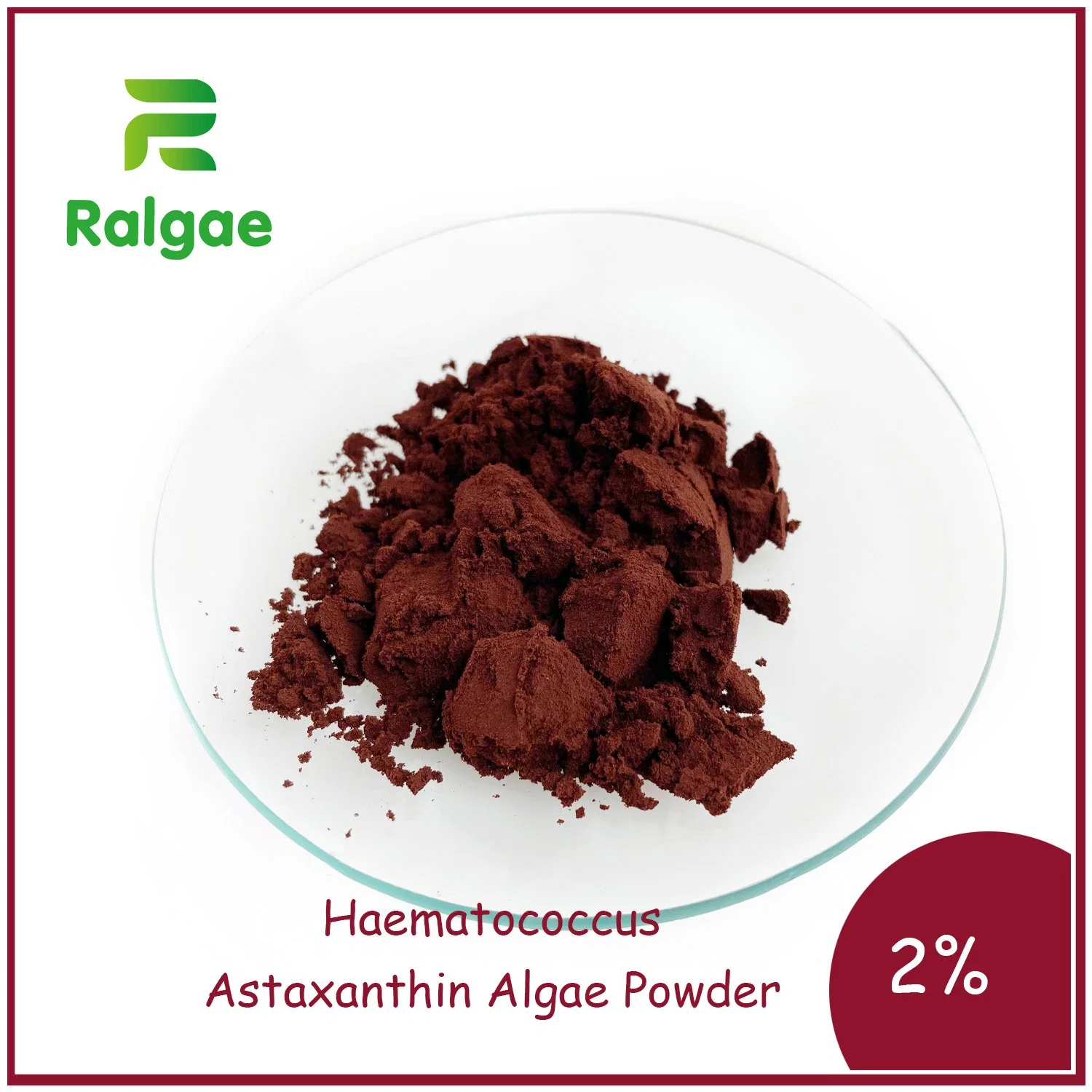 Foods Grade Natural Haematococcus Algae Powder Astaxanthin