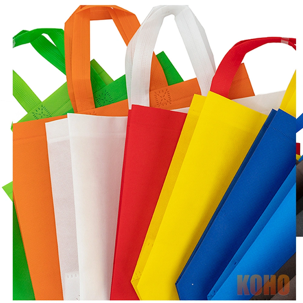 Promotional Customized Eco-Friendly Grocery D Cut Non Woven Bags