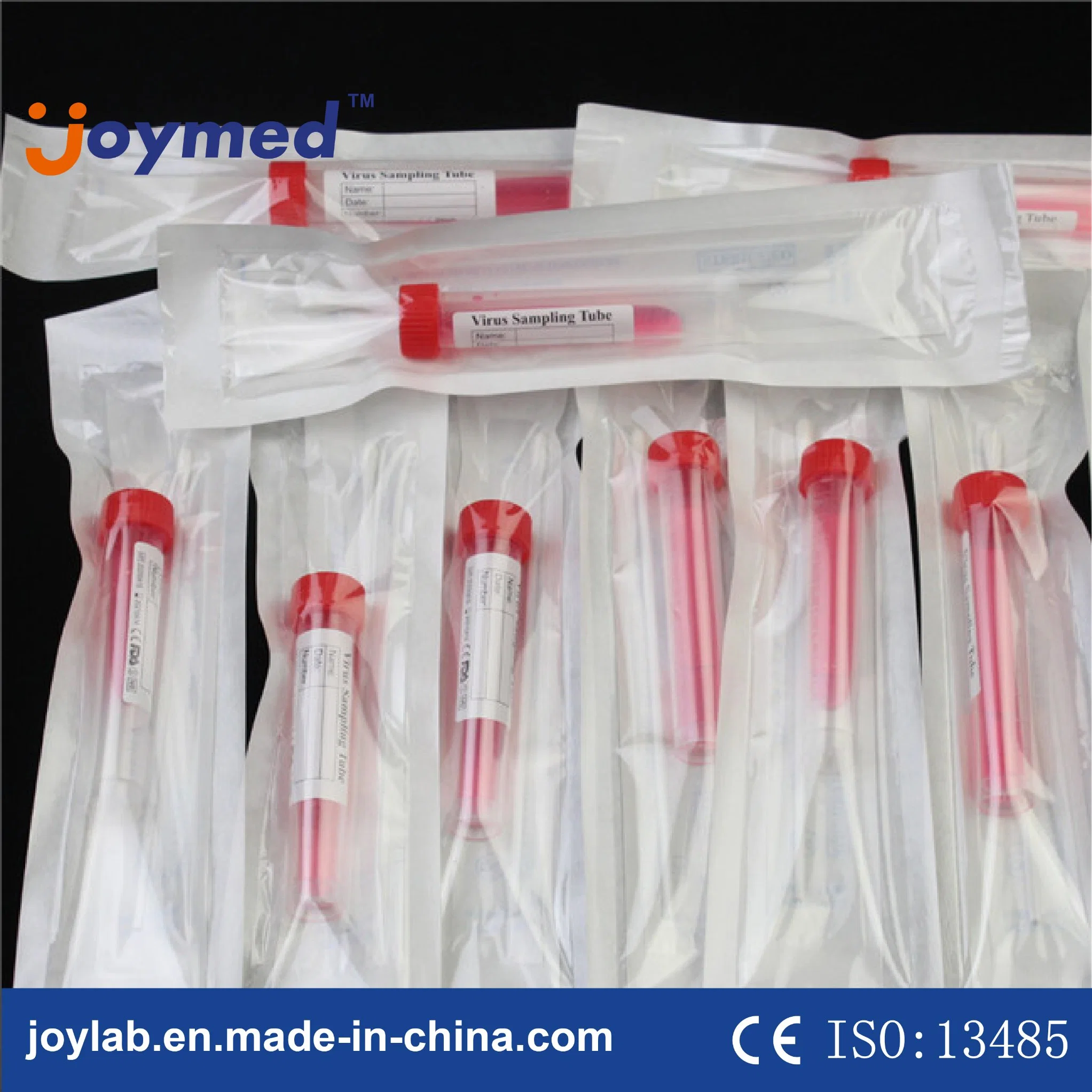 Disposable Virus/Viral Sampling Swab with 3ml Viral Transport Medium Tubes