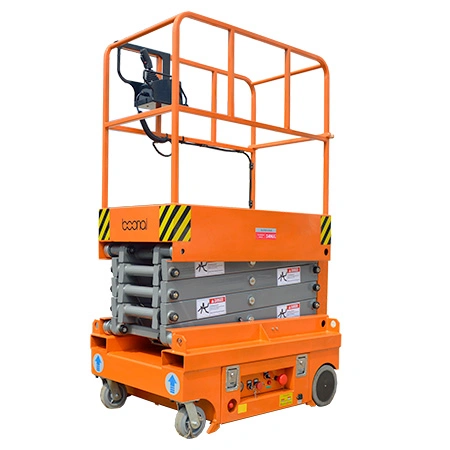 Fully Electric Self Propelled Work Platform Aerial Lift Platform Hydraulic Scissor Lift Stick Control