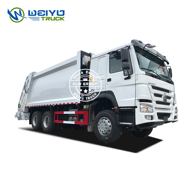 HOWO 22cbm compacteur de déchets de camion à ordures chariot pour la gestion des déchets