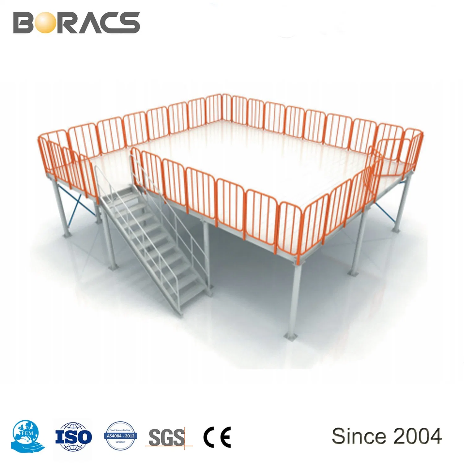 Heavy Duty Warehouse Storage Mezzanine Shelving Warehouse Mezzanine Floor and Mezzanine Flooring